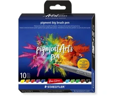 Staedtler – Didelis teptukas – 10 vnt. įvairių spalvų – pastelinės spalvos (373 C10‑1)