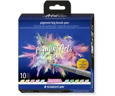 Staedtler – Didelis teptukas – 10 vnt. įvairių spalvų – pastelinės spalvos (373 C10‑2)