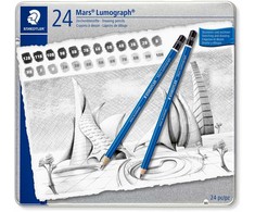 Staedtler Mars Lumograph 24 flomasteriai (100G24)