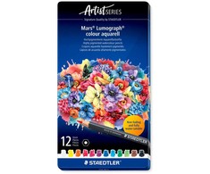 Staedtler – Mars Lumograph Aqua – 12 vnt. – 100 % PEFC (104 M12)