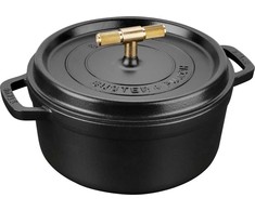 Staub - Buster + Punch Cocotte - Juoda - 24 cm