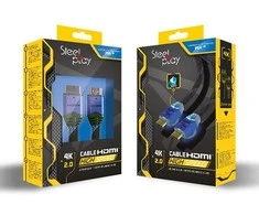 Steelplay 4K 2.0 HDMI didelės spartos Ultra HD LEC kabelis 2M