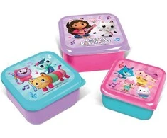 Stor - 3 Vnt. Užkandžių dėžučių rinkinys – Gabby's Dollhouse