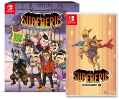 „Strictly Limited Games“ „SuperEpic: The Entertainment War“ (specialus riboto leidimo leidimas) – „Nintendo Switch“
