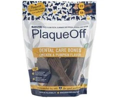 Swedencare „PlaqueOff“ – dantų kaulai su vištiena ir moliūgu, 480 g – (721.0045)