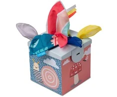 Taf Toys lavinamasis žaislas - jutiminė audinių dėžutė Kimmy Koala Wonder Tissue Box