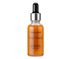 Tan-Luxe The Face Self-Tan Drops Light / Medium savaiminio įdegio lašai veido odai, 30 ml
