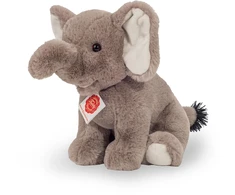 Teddy Hermann - Sėdintis dramblys 25 cm - (TH907435)