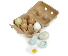 Tender Leaf - Wooden Eggs in Tray - (TL8285)