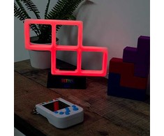 Tetris - Raudona Neoninė Šviesa - Raudona - 21cm x 14cm