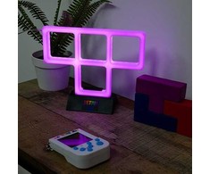 Tetris - Violetinė Neoninė Šviesa - Violetinė - 21cm x 14cm