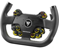 Thrustmaster EVO Racing 31U Leather Juodas, Geltonas Vairas PC, PlayStation 4, PlayStation 5, Xbox