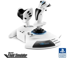 TRM Thrustmaster T.Flight Hotas 5 Microsoft Flight Simulator Edition Balta USB Skraidymo simuliatorius Skaitmeninis PC, PlayStation 5, PlayStation 4