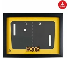 Plakatas Thumbs Up Oficialus „Atari“ 3D sienos menas – „Pong“ kolekcija