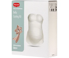„Tiny Love Creations“ kūdikio pilvuko suvenyras – nėštumo pilvo įspaudas gipsu