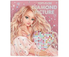 Top Model lipdukų knyga "Create your Diamond Picture"