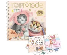 Top Model. Aprenk mane. Lipdukų knyga. Kitty 2024