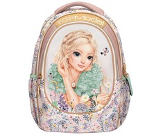 Top Model TOPModel - School Backpack SUMMER FEELING - Pastel Shades with Sage-Colored Details - 44x34x24 cm (413304)