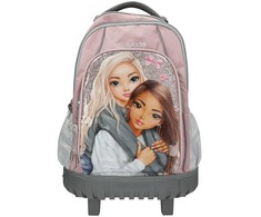 Top Model TOPModel - School Backpack Trolley MY BFF - Rožinė-Pilkas (413317)