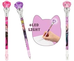 Top Model Topmodel - TOPModel Ballpen With Light Rebel Kitty - Violetinė, Rožinė (0413180)
