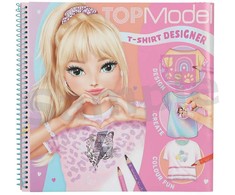 Top Model „Topmodel“ – „TOPModel“ marškinėlių dizainerio spalvinimo knygelė (413585)