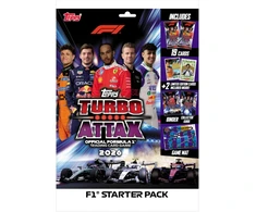Topps - „Formulės 1 Turbo Attax“ pradinis paketas (F1TA26-02)