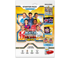 „Topps“ – „Match Attax“ Čempionų lygos EX pradinis paketas (UCLMAEXT26-02)