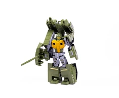 Toymax Wesipi - Robotas 2 viename, Kovinis Tankas (520388)