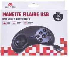 Trade Invaders 6 mygtukų USB valdiklis MEGADRIVE, skirtas PC/MAC