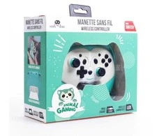 Trade Invaders Belaidis valdiklis Pandy for Switch su mentelėmis - žalia