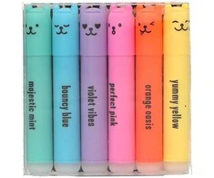 Trend - PENfection Mini Highlighter - Pastel yellow, oranžinis, pink, violetinė, žalias, mėlynas - Mini