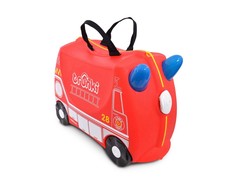 Trunki kelioninis lagaminas su ratukais vaikams | Gaisrinis automobilis Frank