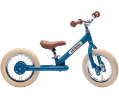 Trybike - 2 plieniniai ratukai - vintažinės mėlynos spalvos (30TBS-2-BLU-VIN)
