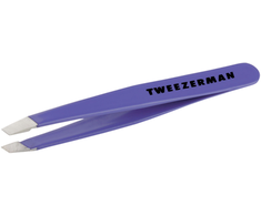 Tweezerman - Mini pasviręs pincetas žydinčios alyvos spalvos