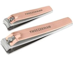 Tweezerman - Mažmeninė kirpimo mašinėlių rinkinys - rožinio aukso spalvos