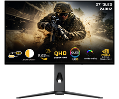 „Twisted Minds“ – 27 colių „Prestige X“ serijos OLED QHD 240 Hz, IPS, 0,3 MS, HDMI 2.1 žaidimų monitorius – TM27OLD2K240