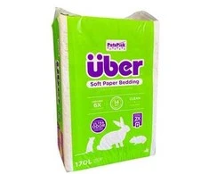 Über - Minkšta popierinė patalynė 170l Balta