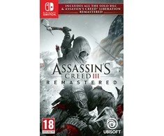 Ubisoft „Assassin's Creed III“ (3) + „Liberation HD Remaster“ – „Nintendo Switch“.
