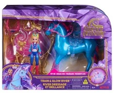 Unicorn Academy Rinkinys Vienaragio akademija Izabelės ir Riverio figūrėlės su Šviesos mergaite ir Vienaragiu Vienaragio akademija + priedai