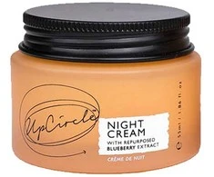 „UpCircle“ naktinis kremas su hialurono rūgštimi ir niacinamidu, 55 ml