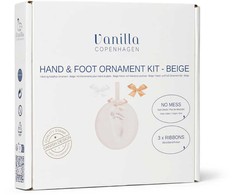 Vanilla Copenhagen - rankų ir kojų molio rinkinys - smėlio spalvos - Ø11 cm (MEMO1025)