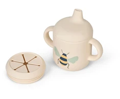 Vanilla Copenhagen - Sippy &amp; Snack Cup 2-in-1 - Honeybee - 180 ml
