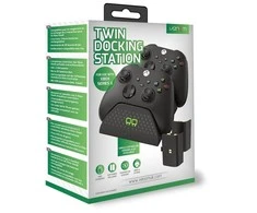 VENOM Doko stotelė Xbox One/Xbox Series juoda padeliai + 2x baterija