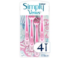 Venus - Simply Venus 3 vienkartiniai grandikliai - rožinė/balta - E