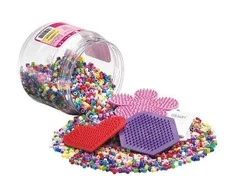 Dante Hama Beads Hama - 4000 vnt. su 3 komplektais kontaktų plokštelėmis (382052)