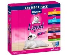 Vitakraft - Skystas užkandis didelėje pakuotėje po 48 vnt. x 15 g