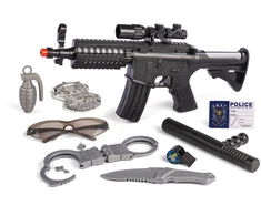Vn Toys Policijos kulkosvaidžio nešiojimo krepšių rinkinys (42132)