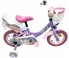 Volare - Children's Bicycle 12" - Unicorn Violetinė (61279)