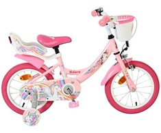 Volare - Children's Bicycle 14" - Unicorn Rožinė (61470)