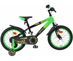 Volare - Children's Bicycle 16" - Strike Žalias/Juodas (51634)
